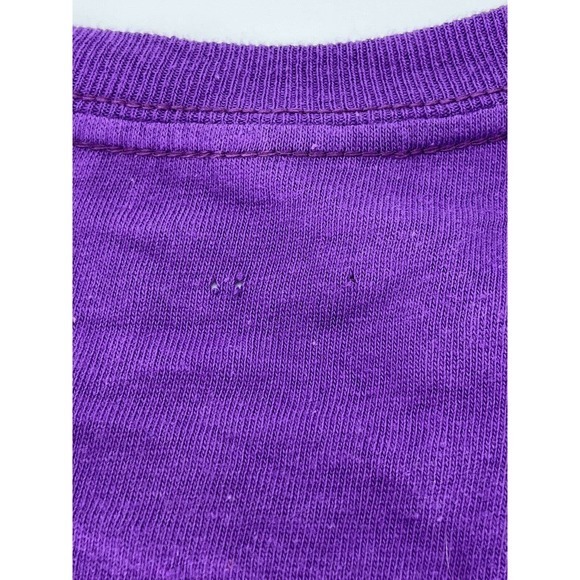 Batman The Joker Ha Ha Ha Print T Shirt Mens - Size Small Purple Graphic - Picture 6 of 6